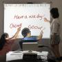 Pen touch low cost portable interactive whiteboard