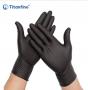 9inch 6.6g Black Nitrile Gloves Powder Free