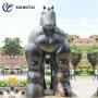 Bronze Fat Horse Sculpture Garden Art for Sale