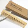 Straight bamboo comb