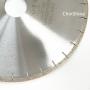 China OEM 400mm Diamond Saw Blade Hard Ceramic Cutting Disc 