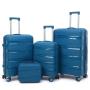 20 24 28 Inch Double Wheel Matching Color Trolley Luggage
