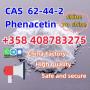 99% High Purity CAS 62-44-2 Phenacetin Crystals For Pain Rel