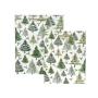 New in-stock gold-embossed Christmas gift bag paper