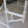 Multidirectional scaffolding side bracket