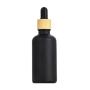 30ml Black Frosted Glass Dropper Bottles