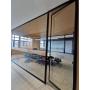 26mm slim glass partition for office