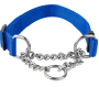 Nylon Martingale Chain Dog Collars Dog Half Choke Chain for 