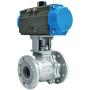 Fluorine Lined Ball Control Valve