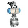 Pneumatic V-notch Ball Control Valve, A351 CF8, 2 IN, 150 LB