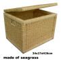 Seagrass laundry basket