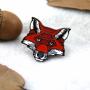 Hard Enamel pins for Red Fox
