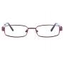 Wine red 5812 Stainless Steel/ZYL Square Glasses