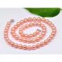 Pink/Peach Freshwater 8.0-9.0 mm Pearl Set 14KGold
