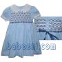 A dress smocked at chest - DR 665